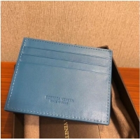 Top Grade Bottega Veneta Card Holder 133993 blue