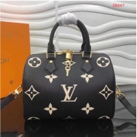 Buy Inexpensive Louis Vuitton SPEEDY BANDOULIERE 25 M58947 black