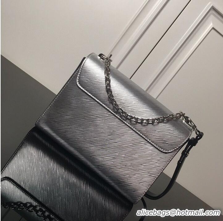 Well Crafted Louis Vuitton Epi Leather TWIST MM M50280 Silver