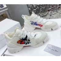 Sophisticated Dior D-Connect Sneaker in Zodiac Printed Technical Fabric DS16 White 2021
