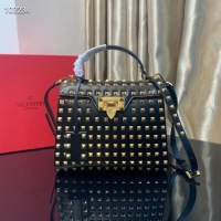 Market Sells VALENTINO Origianl leather tote bag V4071A black