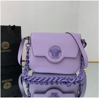 Market Sells Versace Original medium Calfskin Leather Bag FS1067 Lavender