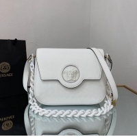 Buy Classic Versace Original medium Calfskin Leather Bag FS1067 white