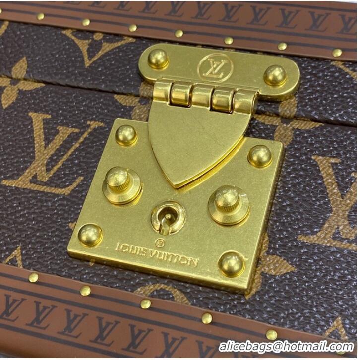 Inexpensive Louis Vuitton 8 WATCH CASE M47641 blue
