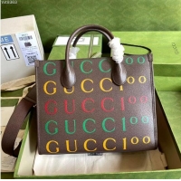 High Quality Gucci 100 Shoulder Tote Bag 680956 Brown