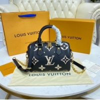 Inexpensive Louis Vuitton SPEEDY BANDOULIERE 20 M58953 Black&Beige