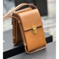 Modern Classic Yves Saint Laurent Calf leather cross-body bag Y567718 brown
