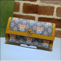 Low Cost KAI x Gucci GG Beer Print Flap Large Wallet 660509 2021