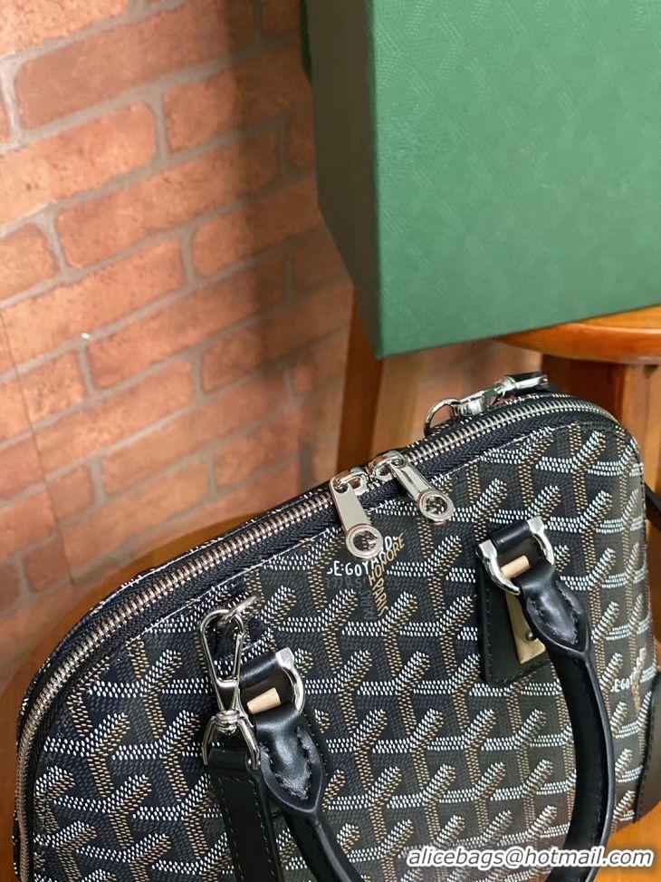 Modern Classic Goyard Vendome Top Handle Bag 2390 Black