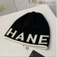 Good Quality Chanel Beanie Knit Hat C92908 Balck 2021
