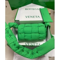 New Discount Bottega Veneta Padded Tech Cassette Crossbody Bag 628951 Parakeet Green 2021