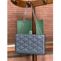Buy New Cheap Goyard Alexandre Chain Bag 8948 Dark Grey
