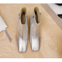 Best Price Jimmy Choo Myan Ankle Boots 4.5cm Silver 111698