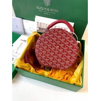 Luxury Discount Original Goyard Alto Hat Box Bag GY1405 Red