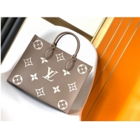 Discount Louis Vuitton ONTHEGO Original Leather MM M45494 Gray
