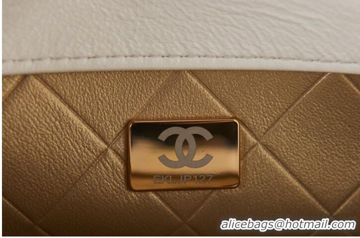 Low Cost Chanel SMALL FLAP BAG AS2979 white