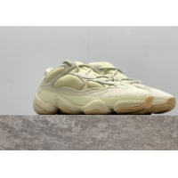 Best Product Adidas Yeezy 500 Boost Sneakers AY527 Yellow