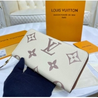 Luxury Classic Louis Vuitton ZIPPY WALLET M80116 Beige