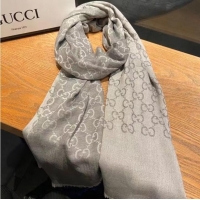 Pretty Style Gucci scarf Wool&Cashmere 33664-1