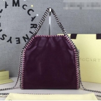 Cheapest Stella McCartney Double Falabella Large Tote Bag SM1610 Burgundy/Pink 2020