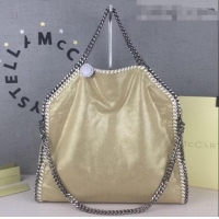 Good Product Stella McCartney Falabella Fold Over Tote Bag SM1611 Apricot 2020