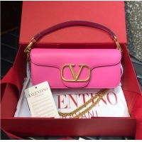 Discount VALENTINO GARAVANI Loco Calf leather bag 2B0K30 pink