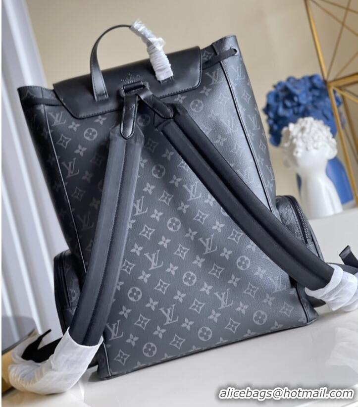 Top Quality Louis Vuitton BACKPACK TRIO M45538 black