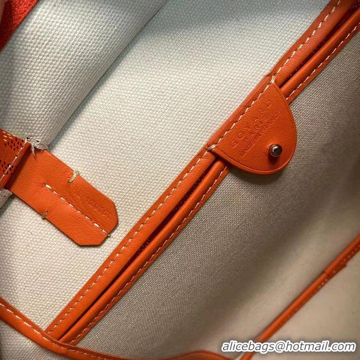 Best Product Goyard Artois Original Zipper Bag 00319 Orange