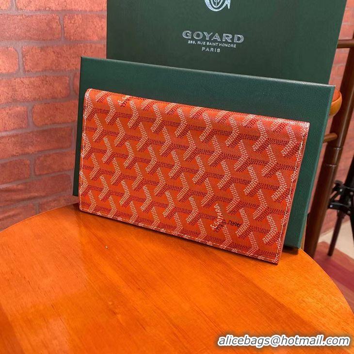 Top Sale Goyard Original Passport Wallet 020108 Orange