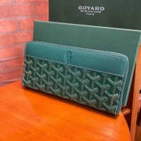 Good Looking Goyard Original Zippy Organizer Wallet 020111 Green