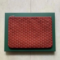 Cheapest Goyard Original Senat Pouch iPad Bag Medium M020115 Red