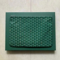 Grade Design Goyard Original Senat Pouch iPad Bag Medium M020115 Green
