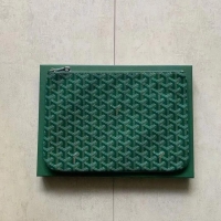 Buy Discount Goyard Original Senat Pouch iPad Bag Small S020115 Green