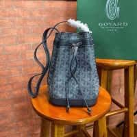 Good Taste Goyard Original Petit Flot Small Bucket Bag G8715 Dark Grey