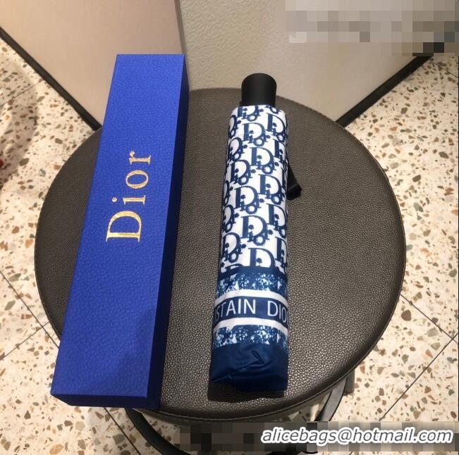 Well Crafted Dior Oblque Umbrella CD0937 Blue 2022