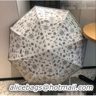 Buy Inexpensive Chanel Umbrella C0961 White 2022