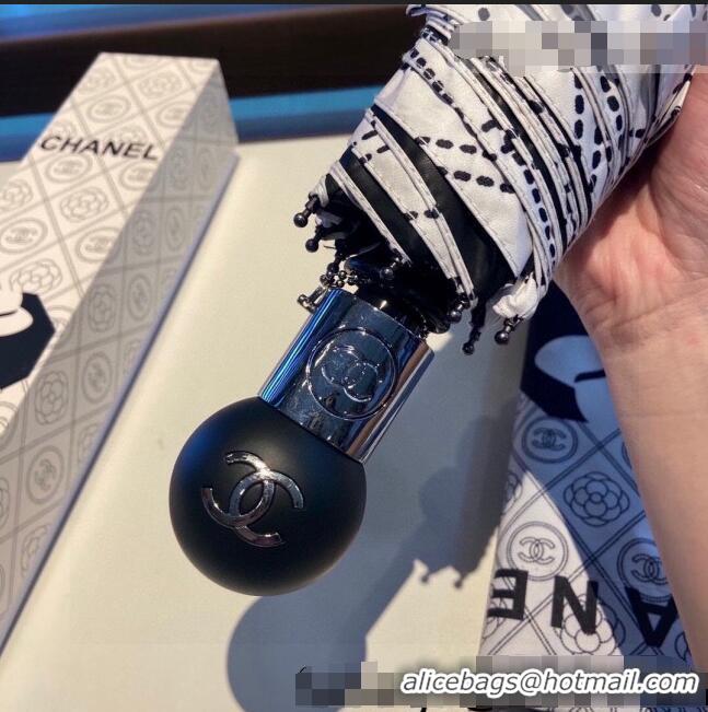 Good Product Chanel Coco Umbrella C1031 Black 2022