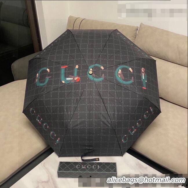 Promotional Gucci Umbrella G033154 Black 2022