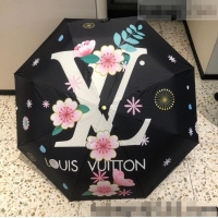 Spot Bulk Louis Vuitton Umbrella 033161 Black 2022