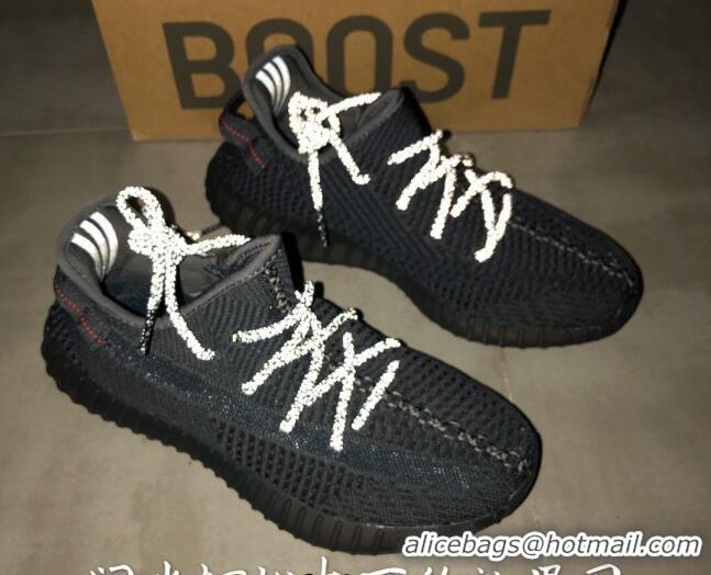 Grade Adidas Yeezy Boost 350 V2 Sneakers ' Balck Static' 042010