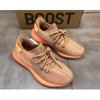 Lower Price Adidas Yeezy Boost 350 V2 Sneakers 'Clay' Orange 042047