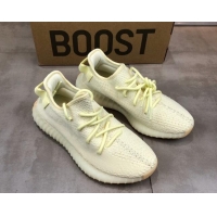 Discount Adidas Yeezy Boost 350 V2 Sneakers 'Cream' Yellow 042054