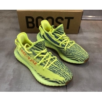 Grade Quality Adidas Yeezy Boost 350 V2 Sneakers 'Semi Frozen Yellow' 042058