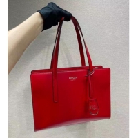 Top Quality Prada Re-Edition 1995 brushed-leather medium handbag 1BA350 red