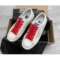 Popular Style Golden Goose GGDB Stardan Sneakers White/Red 052144
