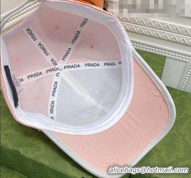 New Style Prada Baseball Hat PA0132 Pink 2022