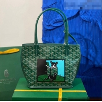 Promotional Goyard Anjou Mini Bag With Bulldog G2320 Green