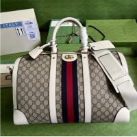 Reasonable Price Gucci Jumbo GG large duffle bag 696039 white