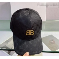 Classic Balenciaga Baseball Hat 0310146 Black 2022