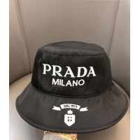 Super Quality Prada Nylon Bucket Hat PA2356 Black 2022